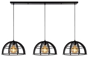 Φωτιστικό Κρεμαστό Lucide 76464-03-30 DIKRA Μαύρο Ματ (Black Mat)