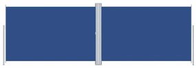 vidaXL Σκίαστρο Πλαϊνό Συρόμενο Μπλε 220 x 600 εκ.