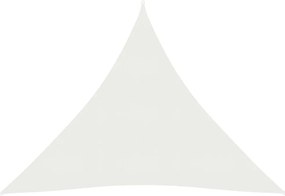 Πανί Σκίασης Λευκό 4,5 x 4,5 x 4,5 μ. από HDPE 160 γρ./μ²