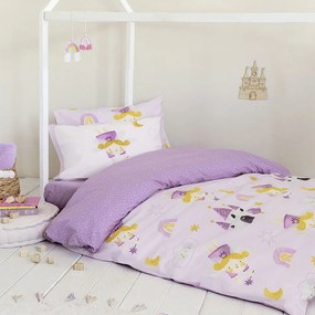Σεντόνια Παιδικά Odette (Σετ 3τμχ) Lila Nima Μονό 170x255cm 100% Βαμβάκι