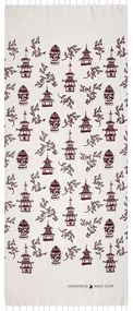 Παρεό (80x180) Greenwich Polo Club 3671 Bordo/White