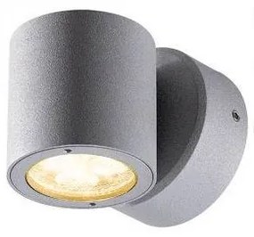 Απλίκα Φωτιστικό Τοίχου Σποτ IP44 LED 3x1W 3000K COMPASS Γκρι HI2212 ACA-HI2212-Γκρι HI2212