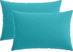 vidaXL Κάλυμμα Μαξιλαριού 2 τμχ. HEERLEN Τιρκουάζ 30 x 50 cm