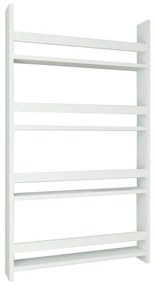 Βιβλιοθήκη Παιδική Επιτοίχια - Ραφιέρα Montessori 70x10x120cm White