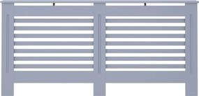 vidaXL Κάλυμμα Καλοριφέρ Ανθρακί 172 x 19 x 81,5 εκ. από MDF