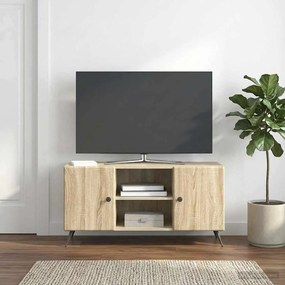 vidaXL Ντουλάπι TV 102 x 34,5 x 50 εκ. Sonoma Δρυς Επεξεργασμένο Ξύλο