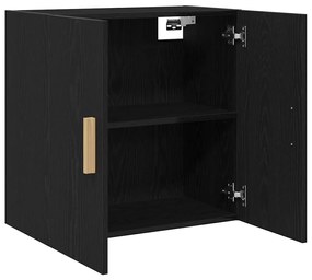 vidaXL Ντουλάπα Τοίχου Μαύρη δρυς 60 x 30 x 60 cm Επεξεργασμένο ξύλο
