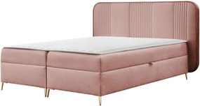 Επενδυμένο κρεβάτι Fandy-Roz-120 x 200