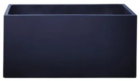 WOODWELL FLOWER POT-12 Απόχρωση Dark Grey 100x45x45cm Ε6311,C