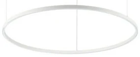 Φωτιστικό Οροφής Κρεμαστό Oracle Slim Round 342115 D090 2700K 5150lm On-Off White Ideal Lux