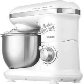 Κουζινομηχανή 6 Ταχυτήτων 4lt 600W Sencor STM 3620WH Λευκή