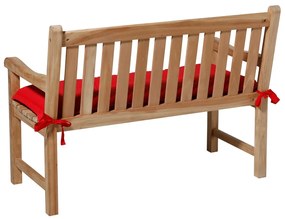 Madison Μαξιλάρι Πάγκου Panama Κόκκινο 120 x 48 εκ.
