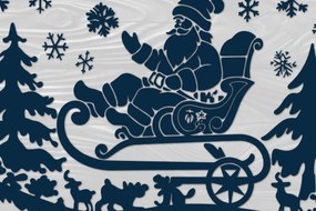 Σετ των 3 Intra απο ξύλο plywood 3mm-4mm πάχος Χριστουγεννιάτικο Δίασταση 4x4 cm INTRAFABR-102780641