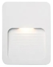Απλίκα Φωτιστικό Τοίχου LED 1,5W IP65 3000K Λευκό E187 Zambelis-E187-Λευκό E187