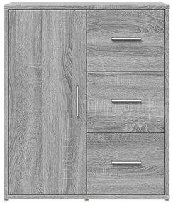 vidaXL Βοηθητικό Ντουλάπι Γκρι Sonoma 60x31x70 εκ. Επεξεργασμένο Ξύλο