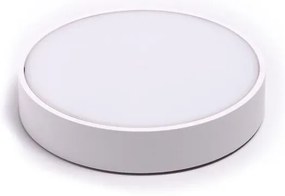 Πλαφονιέρα Φωτιστικό Οροφής LED 24W 4000Κ Φ30cm IP54 Plus Eurolamp-145-20083-Λευκό 145-20083