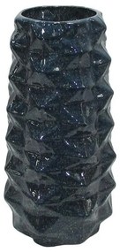 Βάζο Belinda 003-124-104 21x21x39cm Dark Blue Ceramic