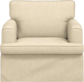 vidaXL Καναπές Κρεμ 84 x 80 x 85 εκ ύφασμα