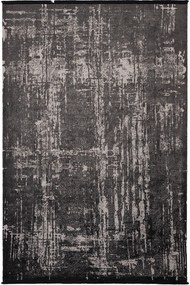 Χαλί Naf Naf Negro 12898 A01 Black-Grey Βιοκαρπέτ 80X150cm