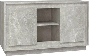 vidaXL Ντουλάπι Γκρι Σκυροδέματος 102x35x60 εκ. Επεξεργασμένο Ξύλο