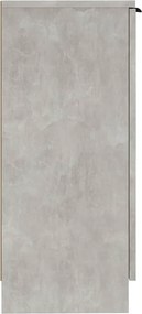 vidaXL Ντουλάπι Γκρι Σκυροδέματος 30x30x70 εκ. Επεξεργασμένο Ξύλο