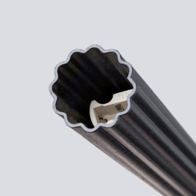 Κρεμαστό φωτιστικό ARCHE 1 μαύρο ατσάλι/1xmax 8W LED