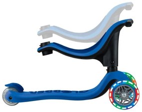 Globber Scooter Go.Up Sporty Lights Navy Blue