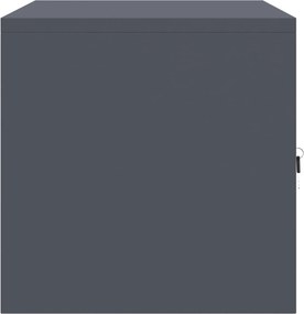 vidaXL Ντουλάπι αποθήκευσης Ανθρακί 80 x 40 x 40 cm Ατσάλι
