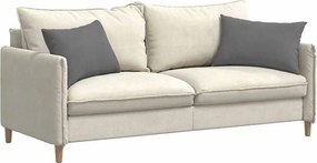 vidaXL Μαξιλάρι Καναπέ 2 pcs Σκούρο Γκρι 60 x 40 cm ύφασμα