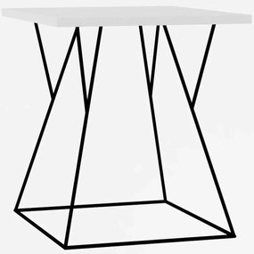 Τραπεζάκι Βοηθητικό Cassis 495SSE1306 45x45x47,5cm White
