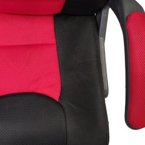 Καρέκλα Γραφείου IAXH Κόκκινο/Μαύρο Mesh 60x69x110-118cm - 14230016