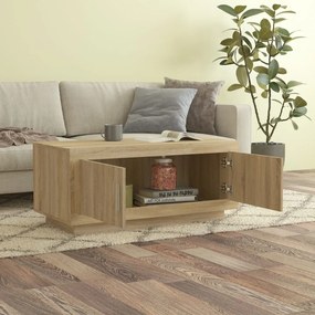 vidaXL Τραπεζάκι Σαλονιού Sonoma Δρυς 102x50x45 εκ. Επεξεργασμένο Ξύλο
