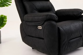 Recliner Comfort Electric - Black Black