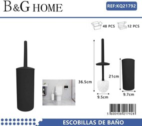 Βουρτσάκι τουαλέτας - Πιγκάλ - Black - 21792