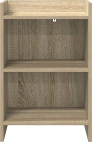 vidaXL Κομοδίνα Sonoma Δρυς 40 x 30 x 60 cm Επεξεργασμένο Ξύλο