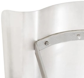 vidaXL Καπέλο Καμινάδας από Ανοξείδωτο Ατσάλι 70 x 70 x 37 εκ.