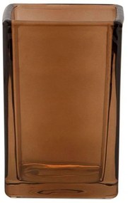 Ποτηροθήκη AH-BA73063 Φ7x7x10,5cm Brown Andrea House Glass