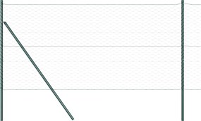 vidaXL Στύλος Περιφράξεων Πράσινο 10 x 1,2 μ (50 χλστ πλέγμα)