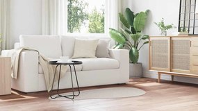 vidaXL Χαλιά χώρου HUARTE Άμμος 80 x 150 cm Πολυεστέρας