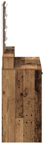 vidaXL Τραπέζι περιποίησης Καφέ 79 x 41 x 140 εκ. Επεξεργασμένο ξύλο