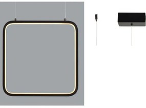 Φωτιστικό Οροφής Led V30LEDP30BK 14W 3000K 1330lm 30X14XH136 Black Aca Decor Metal