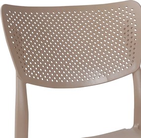 Καρέκλα Ignite pakoworld PP cappucino