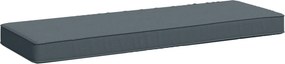 vidaXL Μαξιλάρια Πάγκου 2 Τεμαχίων VUGHT 2 pcs 100% Πολυεστέρας Μπλε