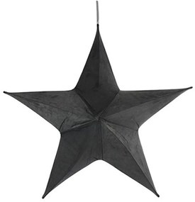 Αστέρι Ανοιγόμενο Βελούδινο 013.784663 80cm Grey