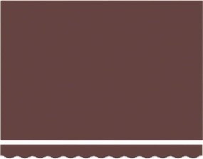 vidaXL Σκηνίτσα Αναδιπλούμενη Καφέ 350 x 200 cm ύφασμα