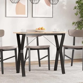 vidaXL Πόδια Τραπεζαρίας σε Σχήμα «Y» 80x40x73 εκ. Ατσάλι