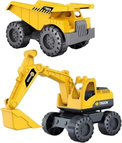 Σετ οχήματα εργασίας - 2pcs - 600B-12 - 917154