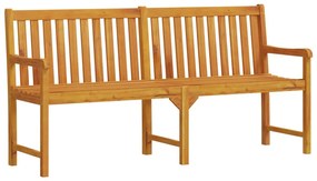 vidaXL Πάγκοι κήπου 1-Αριθμός καθισμάτων 180 x 55,5 x 90 cm