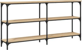 vidaXL Τραπέζι Κονσόλα Sonoma Δρυς 150x29x75 εκ. Επεξεργασμένο Ξύλο