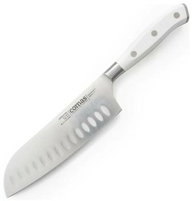 Μαχαίρι Santoku Επαγγελματικό Από Ανοξείδωτο Ατσάλι  Marble Comas Λευκό 12,5cm